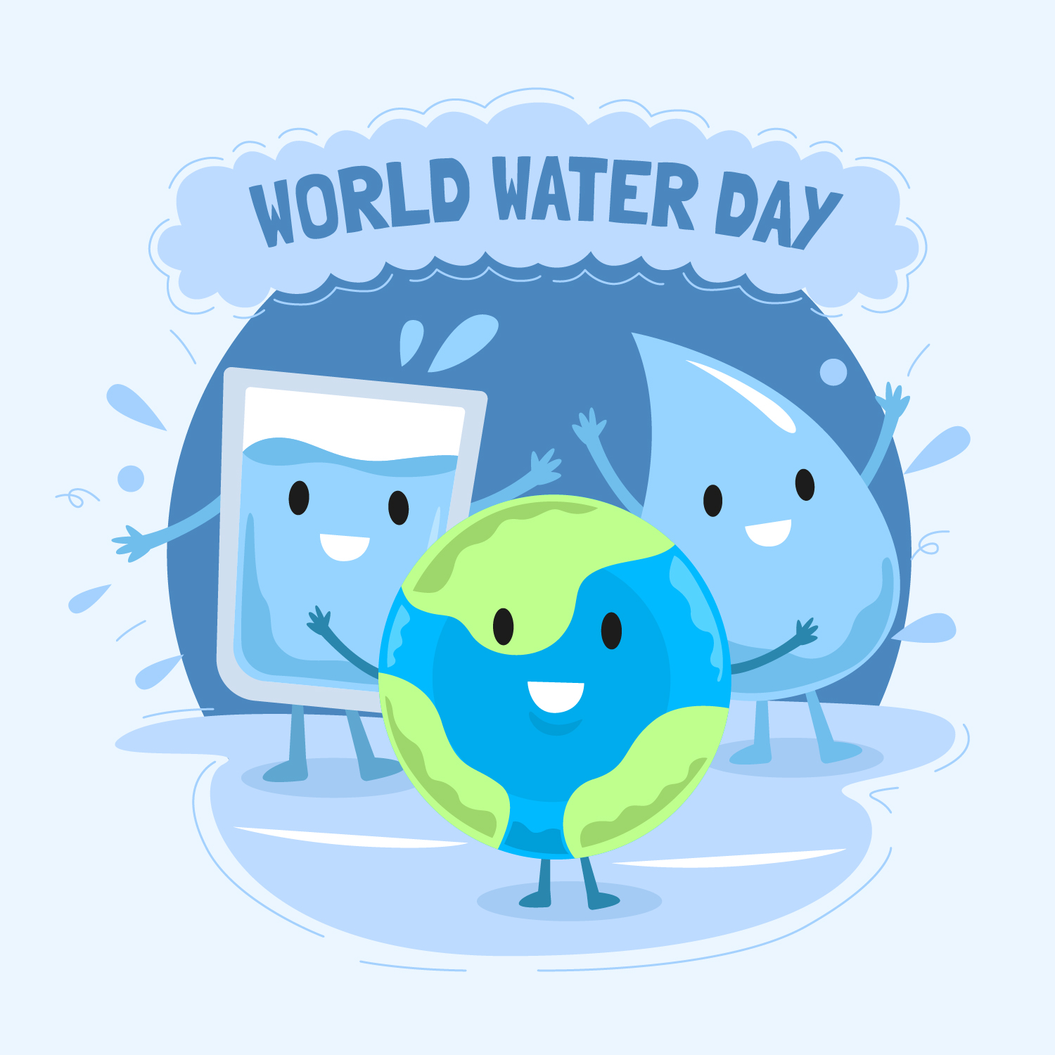 Poster Selamat Hari Air Sedunia