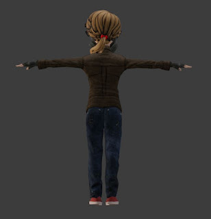 Young Girl 10 human free 3d models