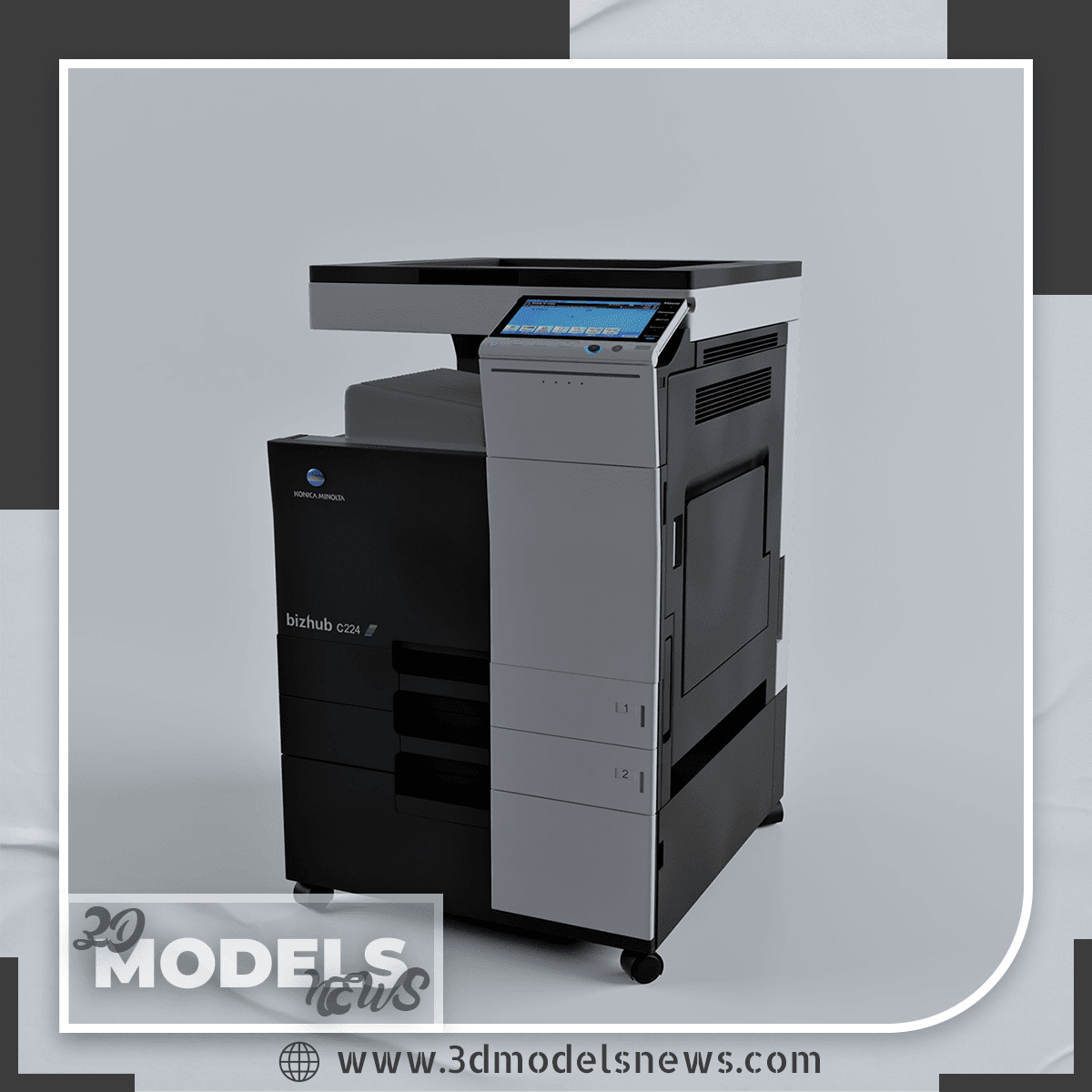 Konica minolta printer model