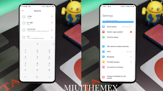 La bicicleta is a good Theme for MIUI 12 With Simple And minimal Look