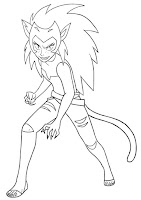 Catra PRINTABLE COLORING PAGES