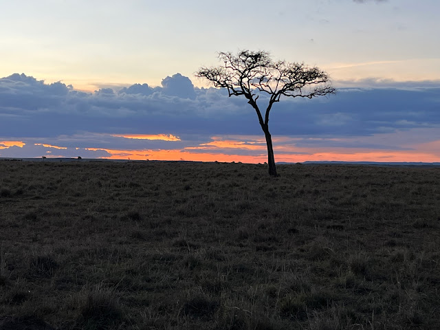 Sunset in Kenya