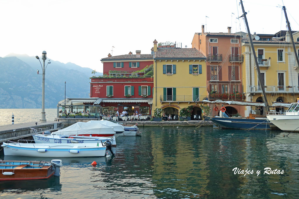 Puerto de Malcesine, Italia