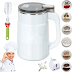 Electric Spice & Coffee Grinder, Stainless Steel, Multifunctional Powder Machine (White, 1 Blade, UK)