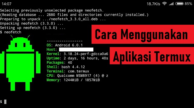 Cara Menggunakan Aplikasi Termux