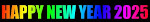 Happy New Year 2025