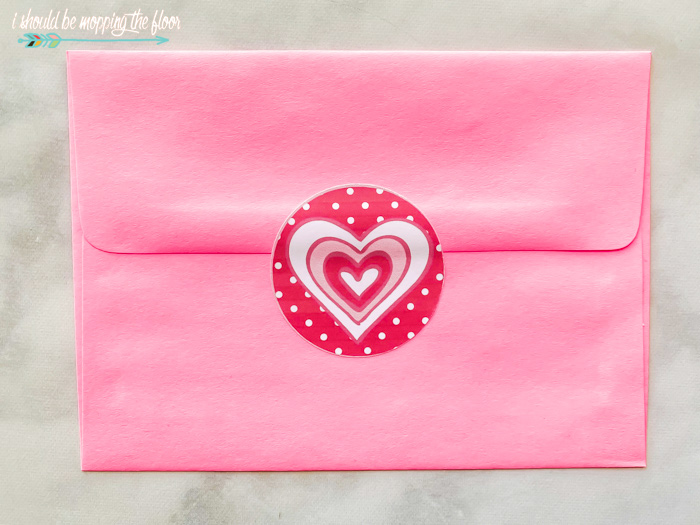 Free Printable Valentine's Heart Stickers