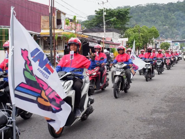 #KurirSATSETJNE Padang Siap Mengantarkan Kebahagiaan dengan Tampilan Baru