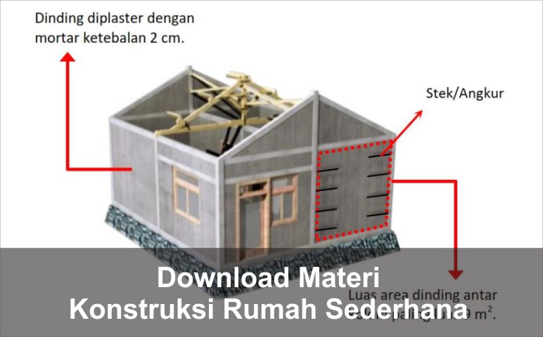 Download materi Konstruksi Rumah