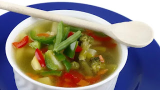 Vegetable soup for diet