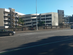 " CAR PARK" building in Auckland CBD.