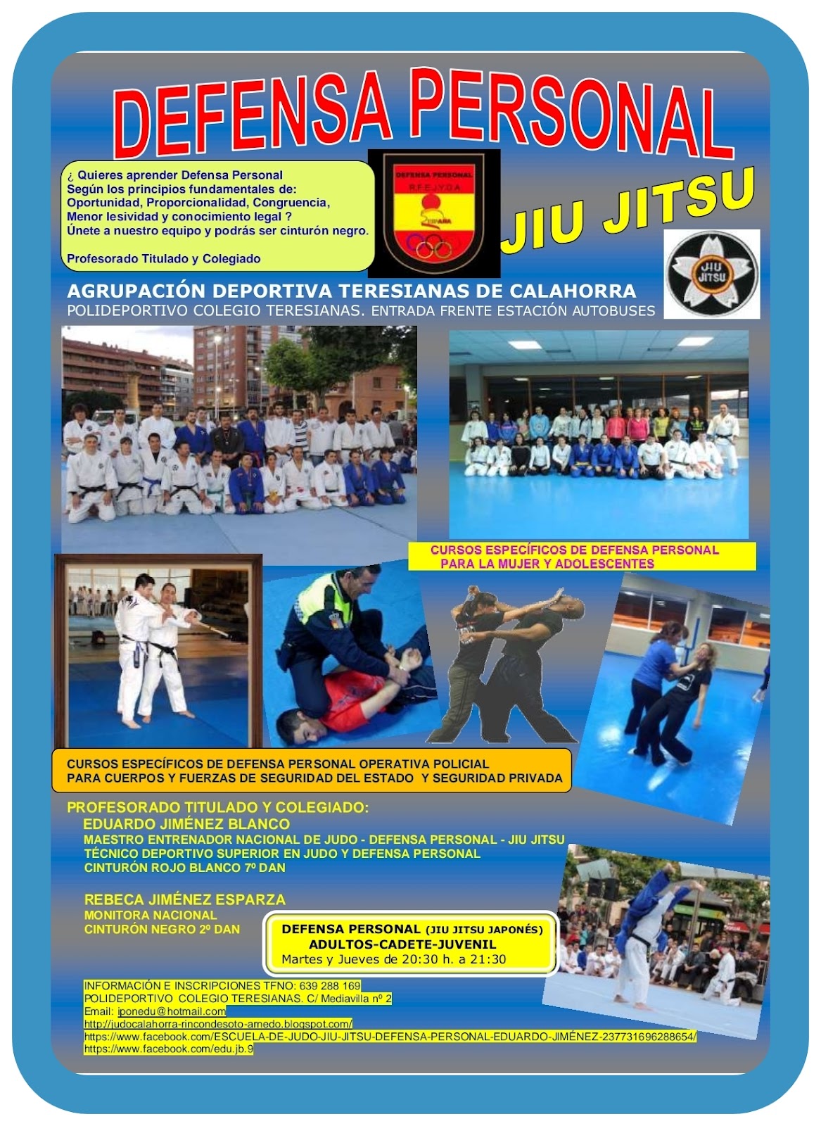DEFENSA PERSONAL-JIU JITSU