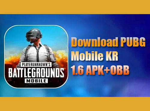 PUBG Mobile KR 1.6 APK+OBB