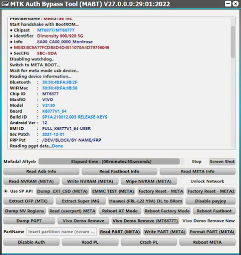 [FREE] MTK Auth Bypass Tool V27