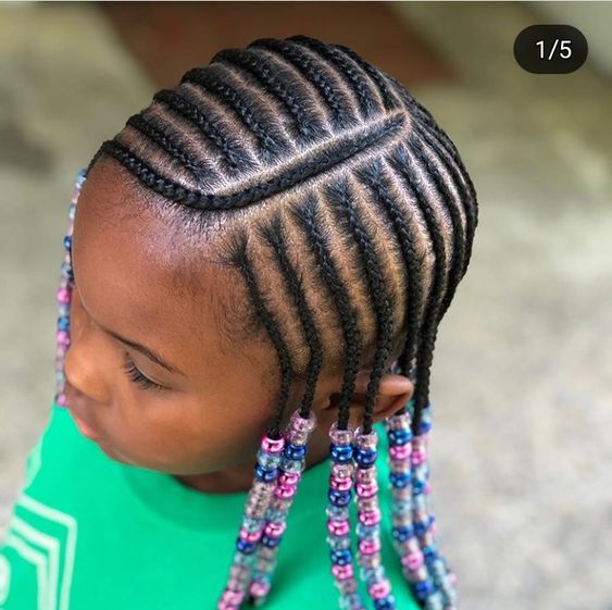 Latest Little Black Girl Braided Hairstyles 2022.