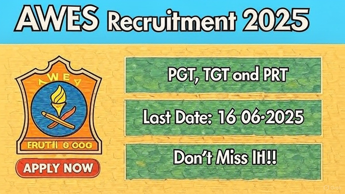 AWES Recruitment 2025