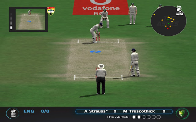 Ashes 2021-22 Overlay + Menu 2021 for EA Sports Cricket 07