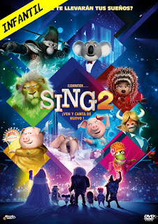 SING 2 – VEN Y CANTA DE NUEVO! – DVD-5 – DUAL LATINO – 2021 – (VIP)