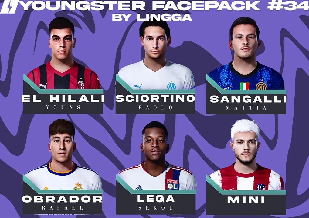 PES 2021 Youngster Facepack by Lingga