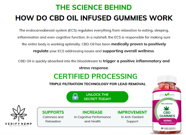 Daily Health CBD Gummies Reviews: For Health 'Pros-Cons' & Price -  Colaboratory