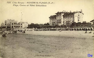 pays basque autrefois plage casino hotel