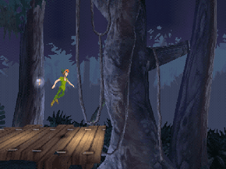 Peter Pan in Disney's Return to Never Land PSX