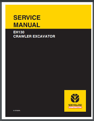Service manual New Holland EH130 Crawler Excavator