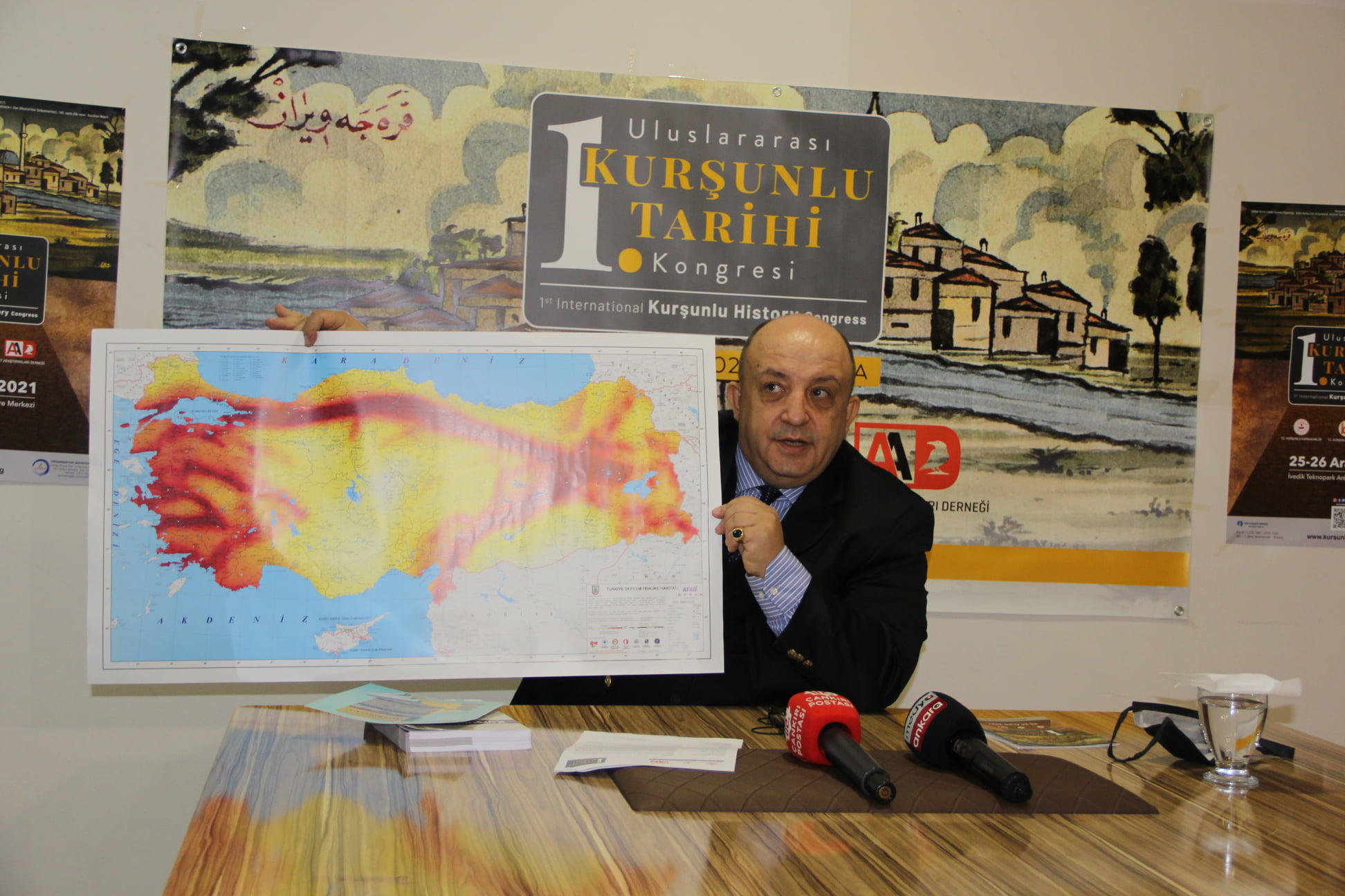 1. Uluslararası Kurşunlu Tarihi Kongresi İvedik Teknopark'ta Prof. Dr. Mehmet Eryılmaz