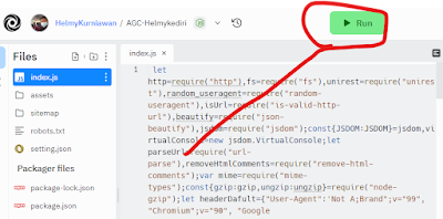 Membuat Blog AGC dengan Node JS 4