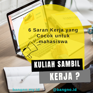 6 Kerja Part Time yang Cocok Untuk Mahasiswa