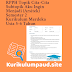 RPPH Topik Cita-cita Subtopik Menjadi Arsitek Kurikulum Merdeka Paud Semester 2