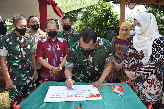 Pangdam IV/Diponegoro Resmikan Kampung Pancasila di Mranggen Demak