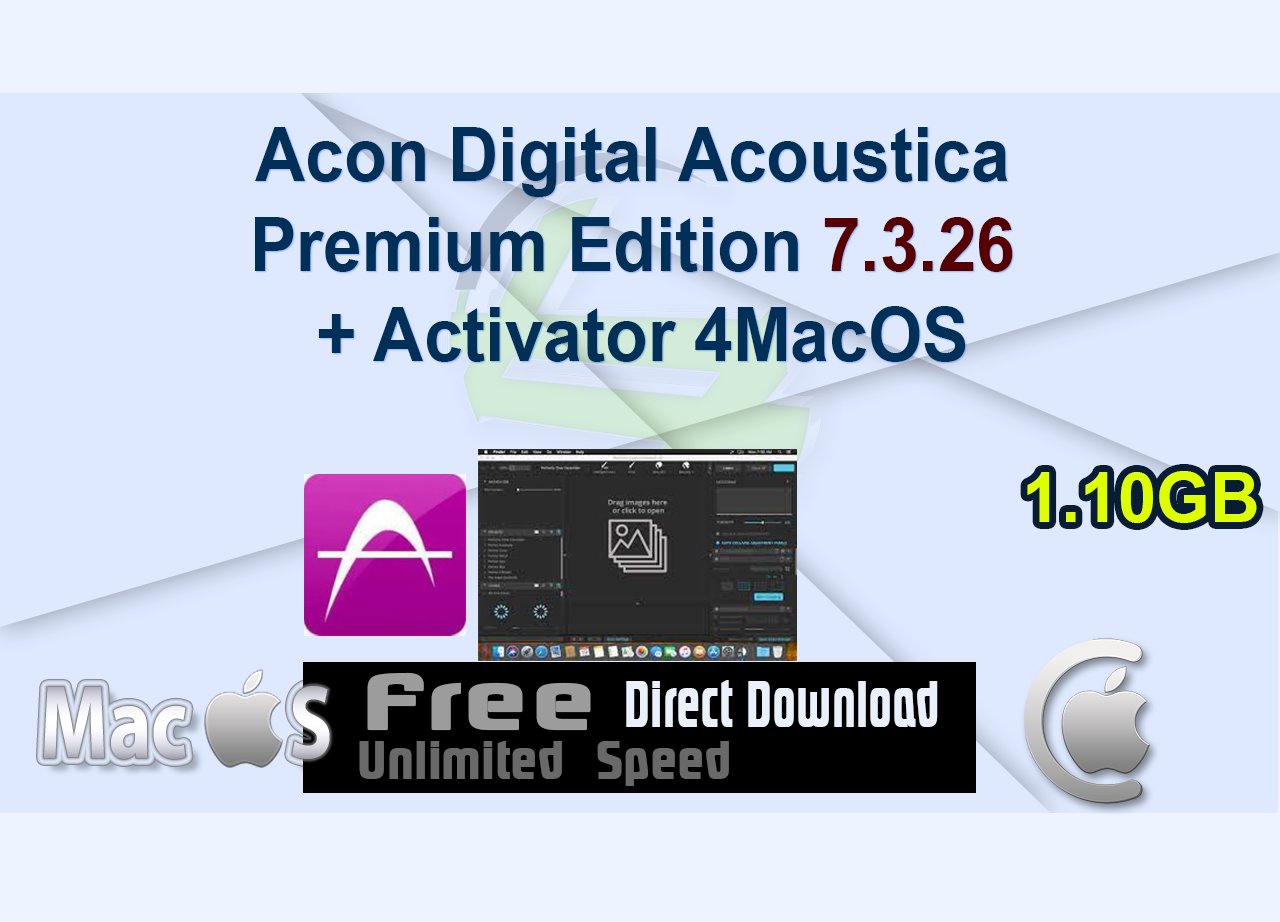 Acon Digital Acoustica Premium Edition 7.3.26 + Activator 4MacOS
