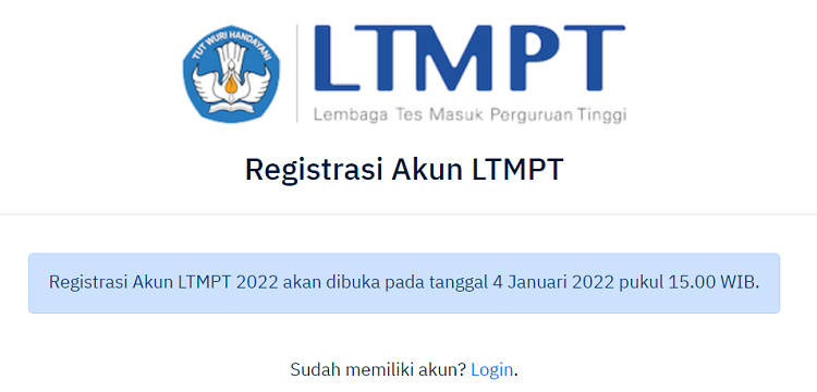 link pendaftaran snmptn 2022