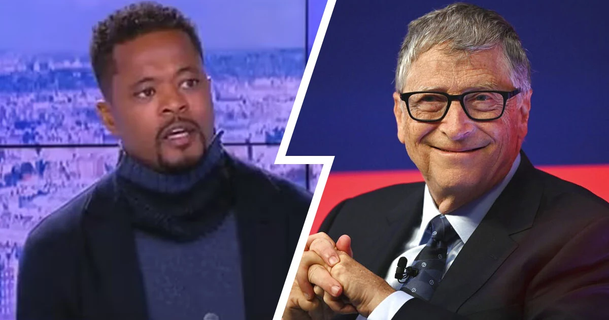 Former Man United star Evra: Bill Gates spoke about covid in 2013.