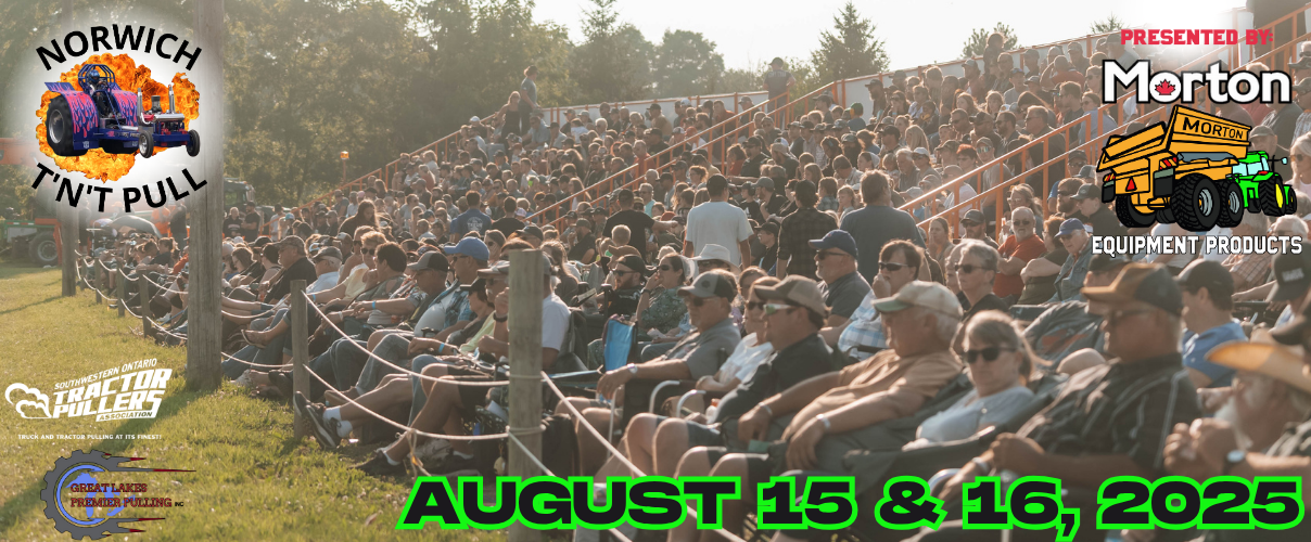 Norwich T'N'T Pull -- Aug. 15 & 16, 2025