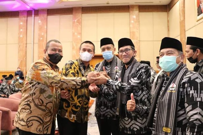 Ini Harapan Wali Kota Pariaman  Genius Umar, Saat Mengadiri  Rakerwil dan Pengukuhan DPW PKDP Riau 