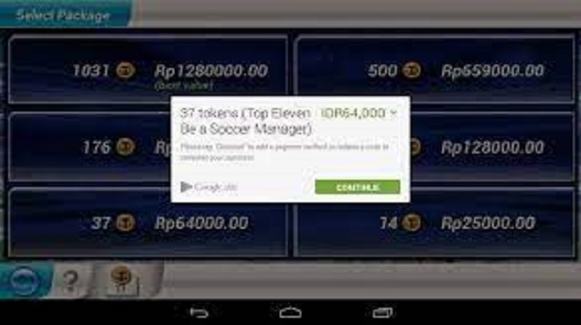 Cara Hack Token Top Eleven di HP Android