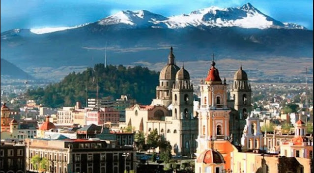 El nevado de Toluca visto desde el centro