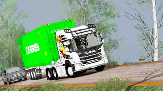 Addons Scania P Next Generation Indonesia V1 Hilman Alwi untuk Scania PGRS (Eugene) ETS 2 V1.36/1.40