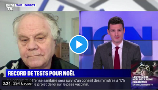 [VIDEO] « Ce n’est plus une arme ! » : un virologue crée le malaise en dézinguant les vaccins sur BFM TV