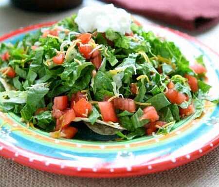 Lightened Up Taco Salad Recipe