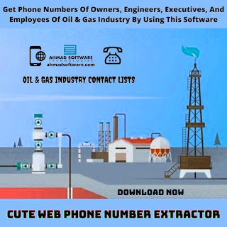 Why Cut Web Phone Number Scraper Is The Best For Getting Targeted Oil And Gas Industry Phone Number Lists?