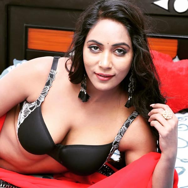 Meghana Chowdary cleavage saree hot actress naked the lust
