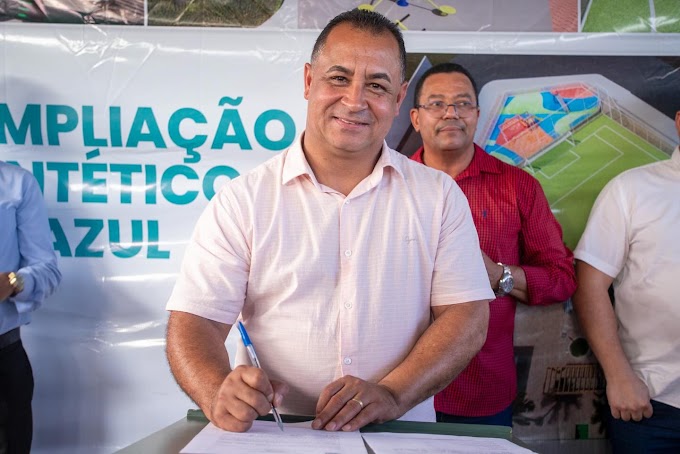 Novo Gama celebra o "Mangão do Esporte": prefeito Carlinhos inaugura nova fase de investimentos no esporte local