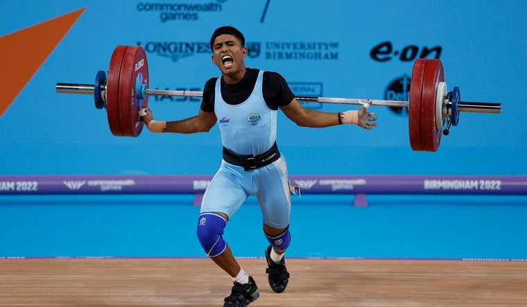 cwg-2022-weightlifting-meet-sanket-sargar-indias-first-medallist-at-birmingham-games