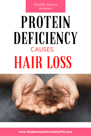 protein deficiency causes hair loss