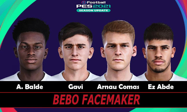 FC Barcelona Facepack vol.2 For eFootball PES 2021