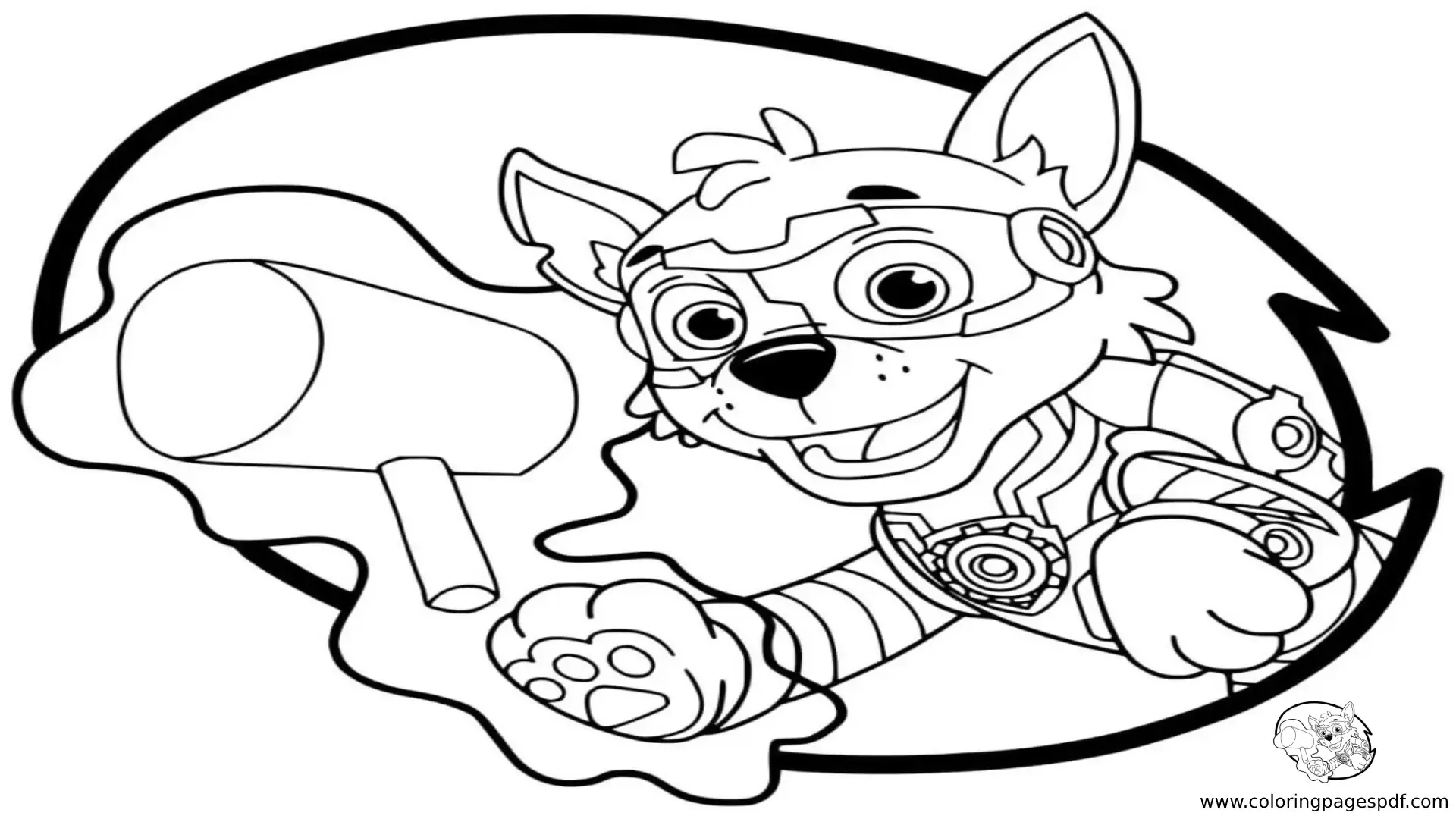 Paw Patrol Coloring Pages