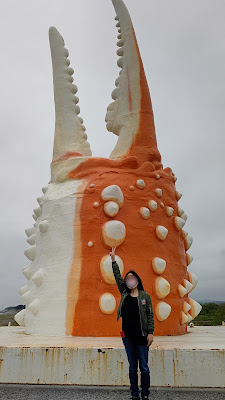 北海道 道北 紋別 カニの爪オブジェ